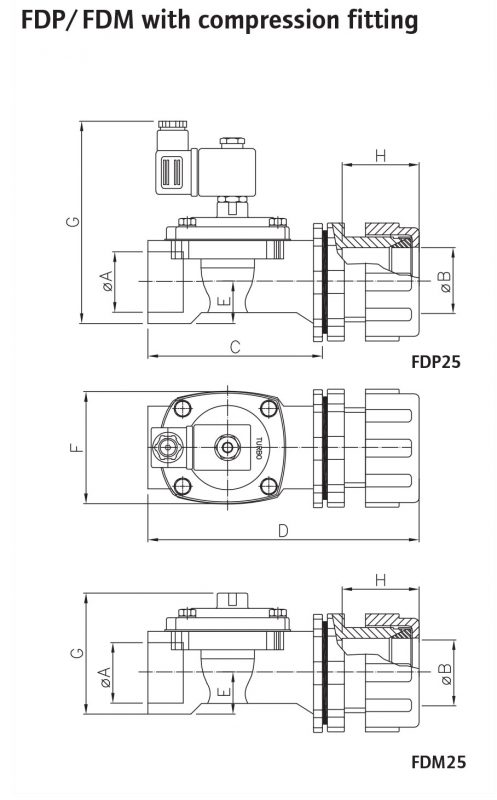 B5 STRAIGHT THROUGH PULS VALVE FD Series