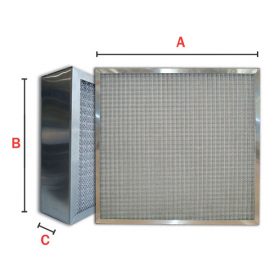 Turbo Oil-Mist Elimator with Aluminum Media (Model TOA-Series)