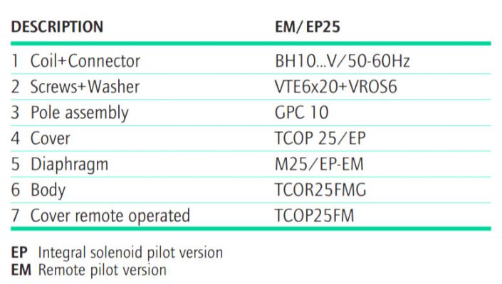 B3 FLANGED PULSE VALVES E Series