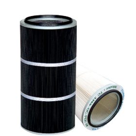 Spun bonded Polyester Air Cartridge Filter with PTFE Media